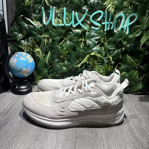 Municipal Origin Sneakers Shoes Men\'s Size 13/13.5 Triple White Mark Wahlberg main image 11
